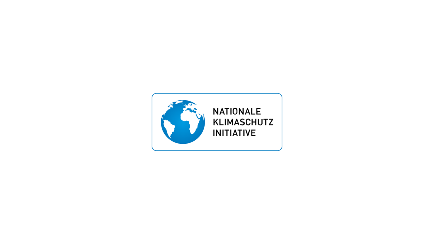 Das Logo der Nationalen Klimschutzinitiative NKI auf transparentem Hintergrund.