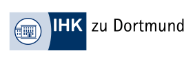 Das Logo der Industrie- und Handelskammer Dortmund.