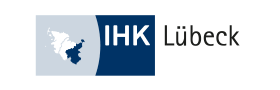 IHK-Luebeck-Logo.png Das Logo der Industrie- und Handelskammer Lübeck.