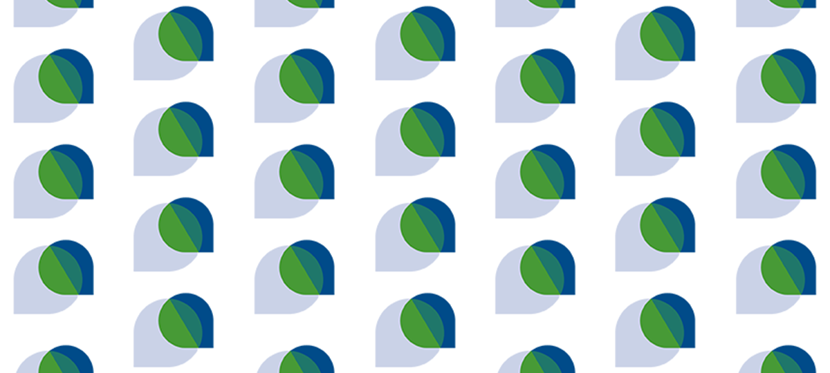 Viele UNK-Logos bilden ein Raster.