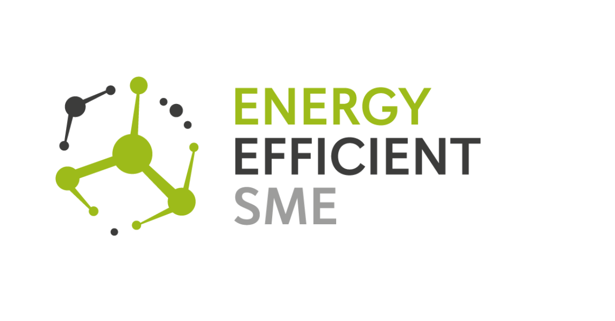 Das Bild zeigt das Logo der Energie Effiecient Small Medium Enterprises Plattform